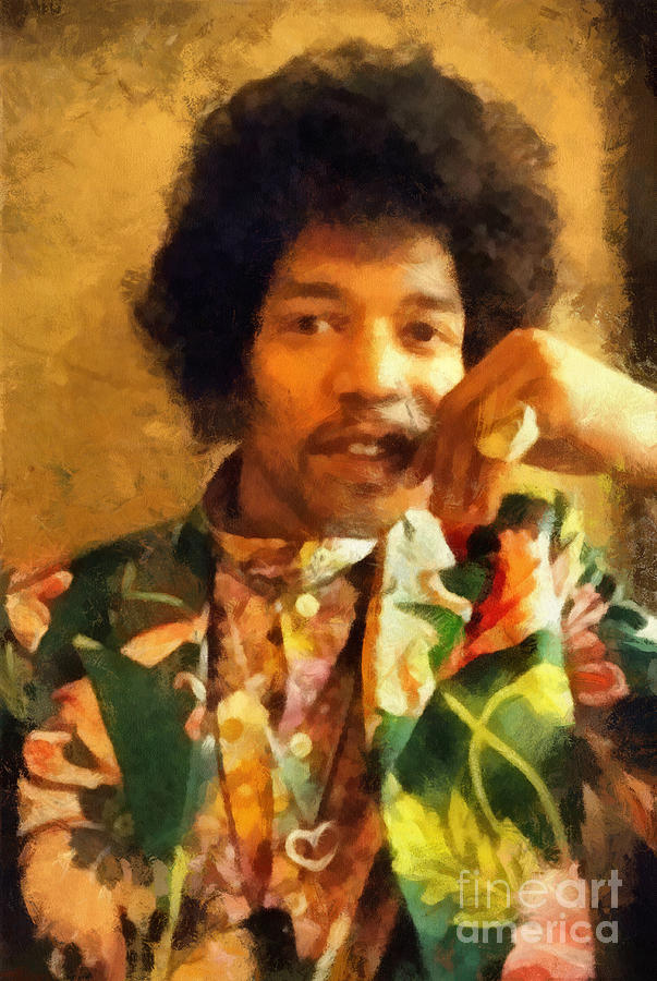 Jimi Hendrix Photograph by Paulette B Wright