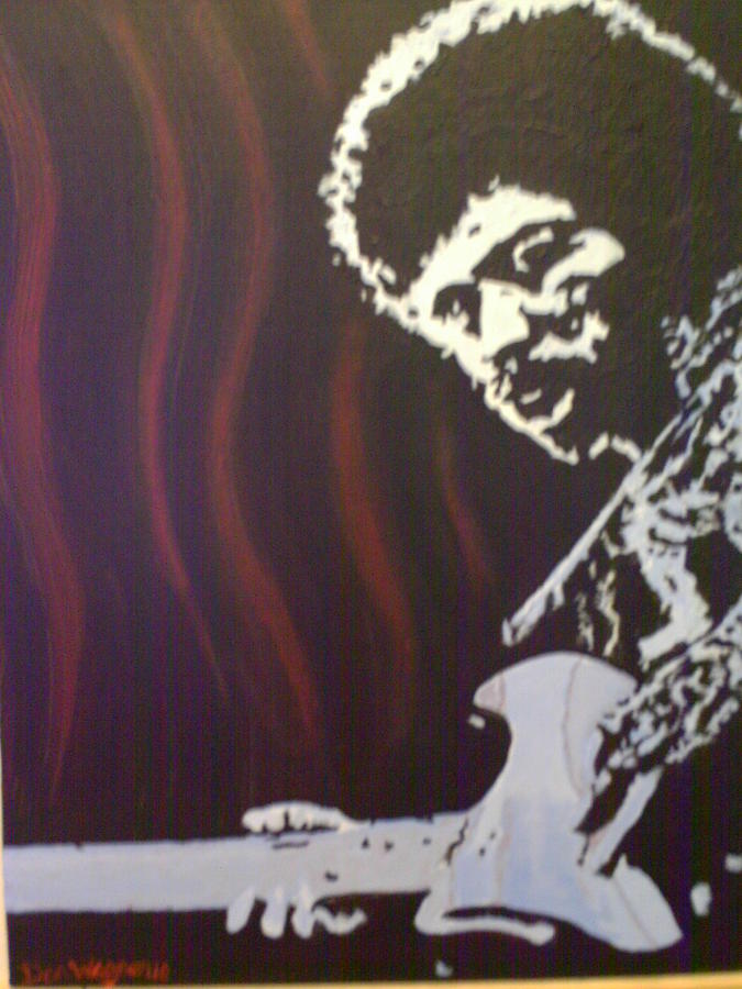 Jimmy has soul Painting by Dan Wagner
