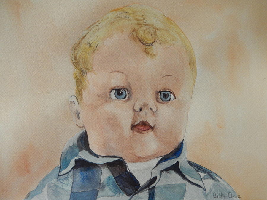 Jimmy James Painting by Betty-Anne McDonald