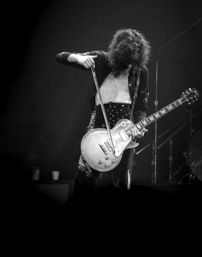 Jimmy Page Photograph by Mike Norton