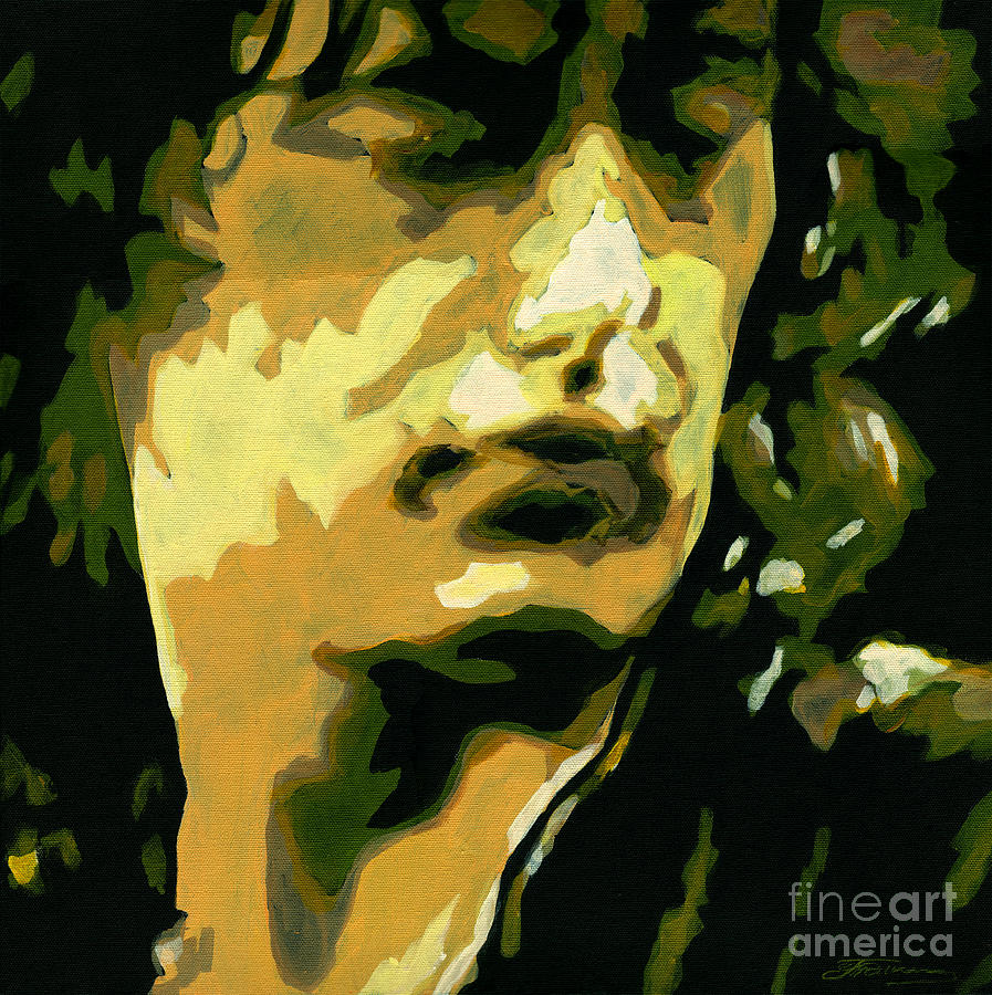 Jimmy Page. Magic Riffs Painting by Tanya Filichkin