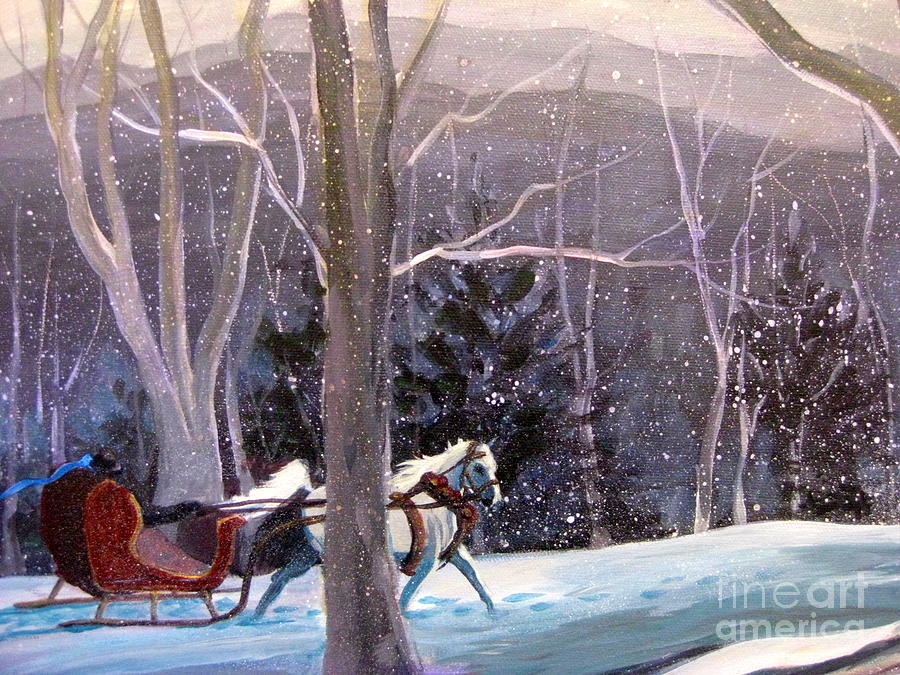 Jingle Bells 3 Painting by Gretchen Allen