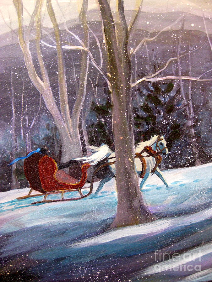Jingle Bells A Painting by Gretchen Allen