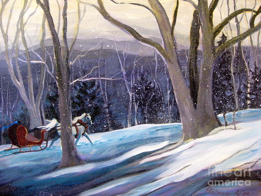 Jingle Bells  Painting by Gretchen Allen