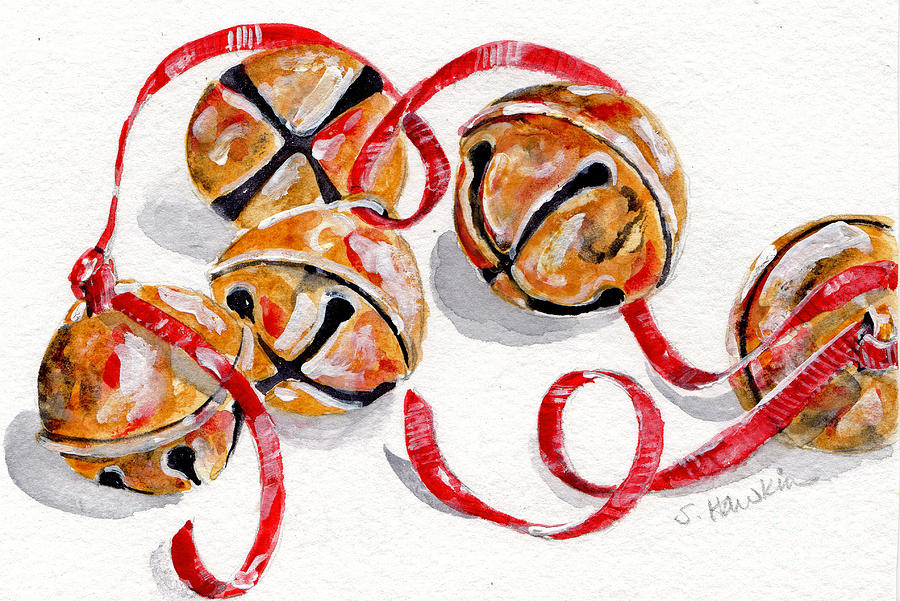 Jingle Bells Painting by Sheryl Heatherly Hawkins