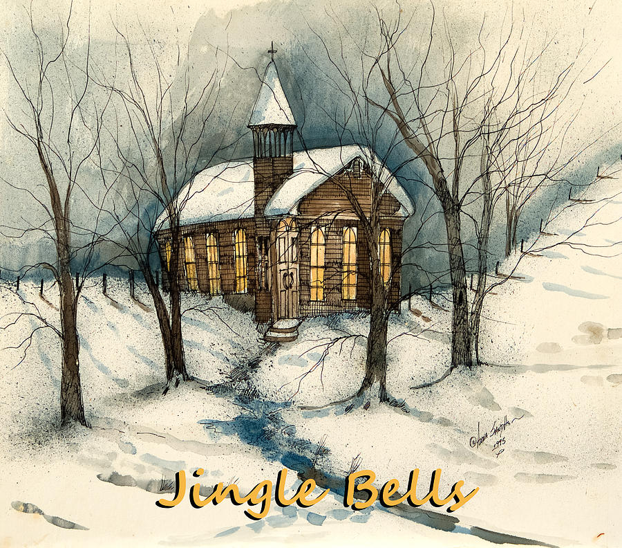 Santa Claus Painting - Jingles Bells  by Anna Sandhu Ray