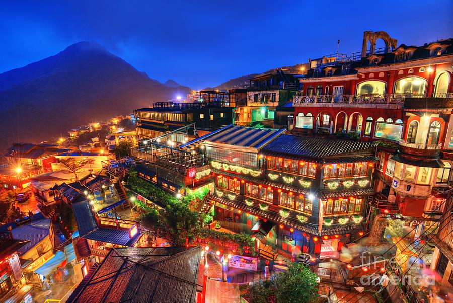 Jiufen Taiwan Photograph by Sean Pavone