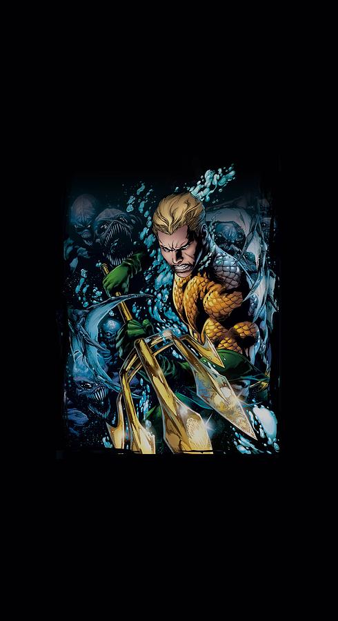 Justice League Of America Digital Art - Jla - Aquaman #1 by Brand A