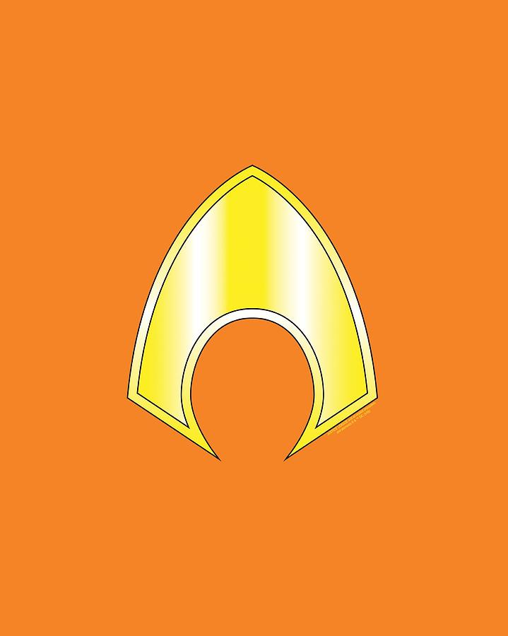 Jla - Aquaman Logo Digital Art by Brand A