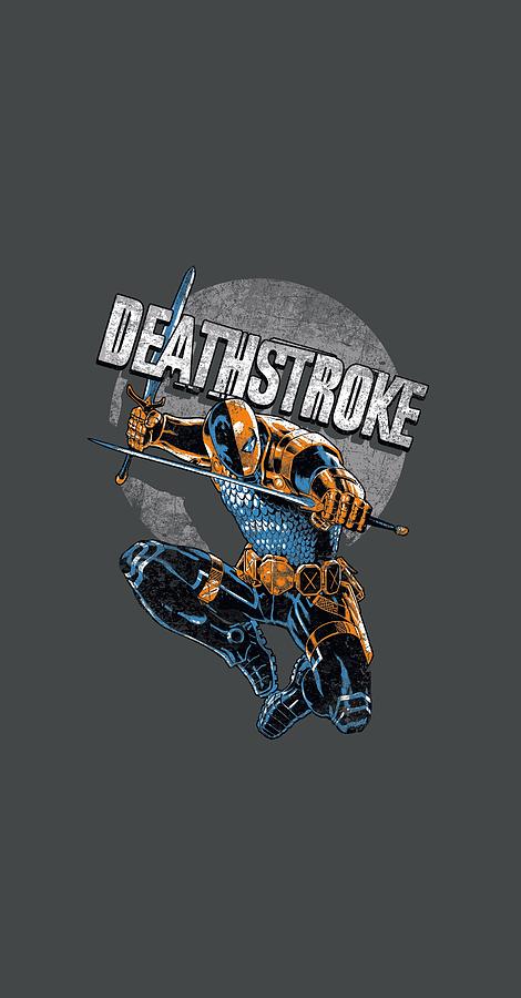 Jla - Deathstroke Retro Digital Art by Brand A Jla - Deathstroke Retro Digital Art by Brand A