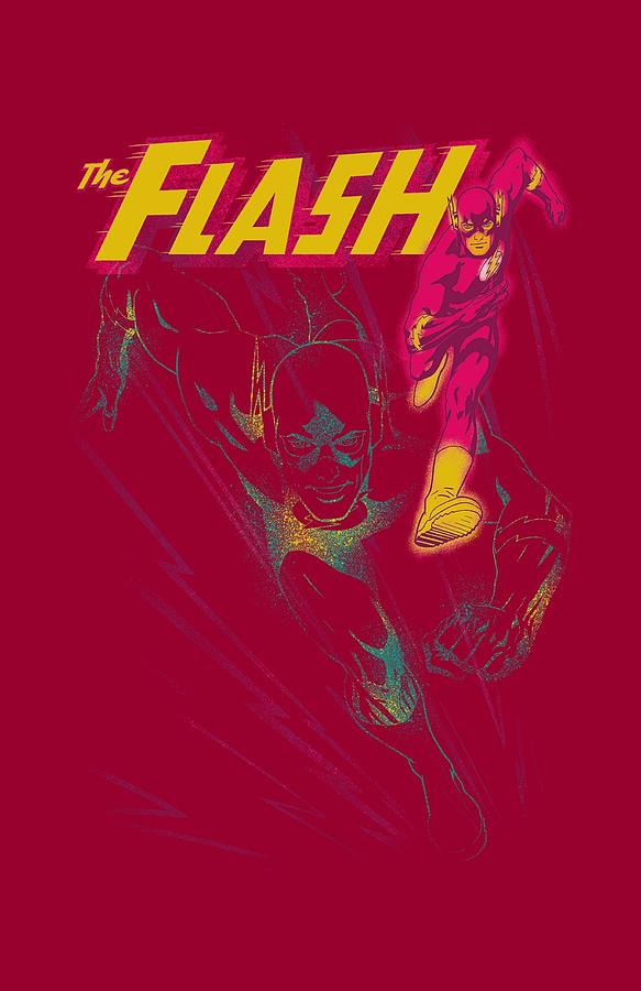 Batman Movie Digital Art - Jla - Flash Spray by Brand A