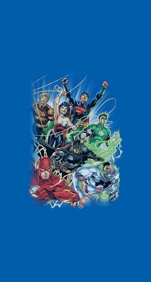 Justice League Of America Digital Art - Jla - Justice League #1 by Brand A