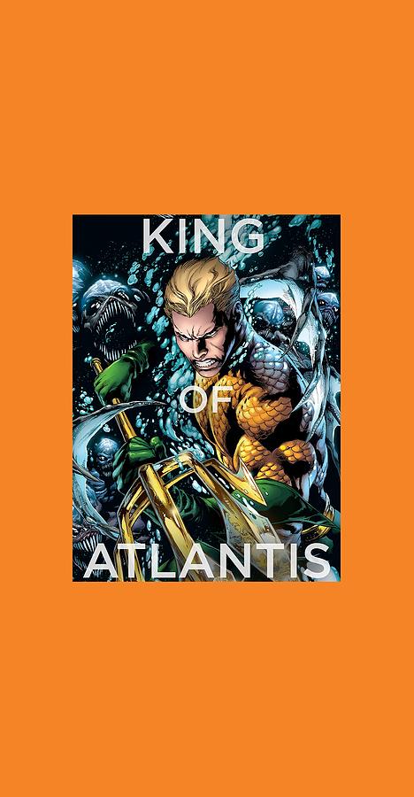 Jla - King Of Atlantis Digital Art by Brand A