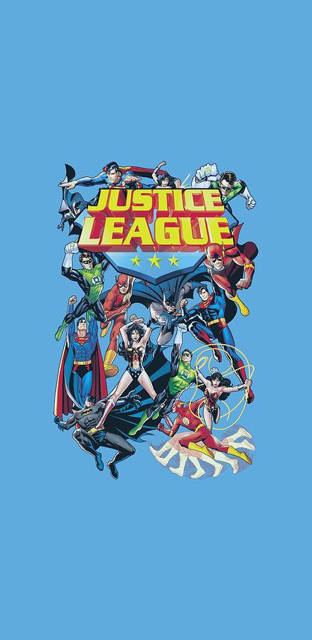 Batman Movie Digital Art - Jla - League A Plenty by Brand A