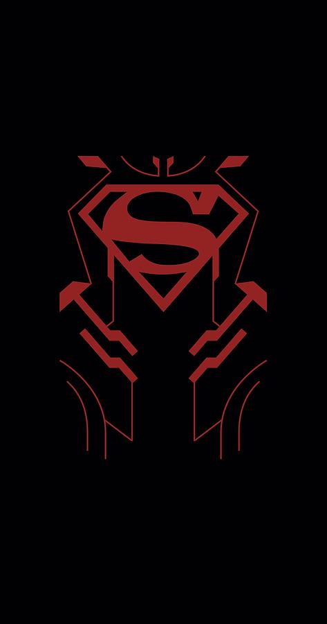 Batman Movie Digital Art - Jla - Superboy by Brand A