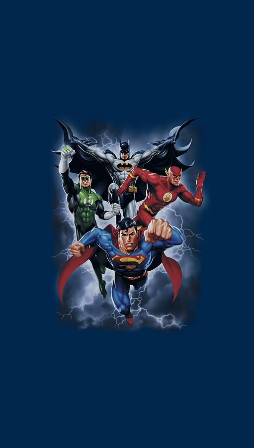 Justice League Of America Digital Art - Jla - The Coming Storm by Brand A