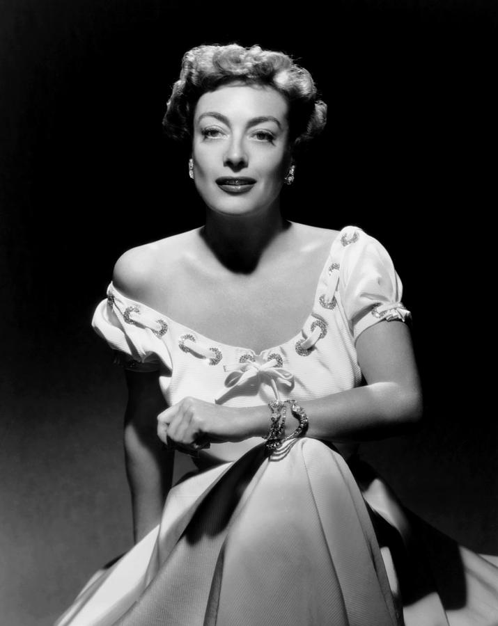 Portrait Photograph - Joan Crawford, Ca. Early 1950s by Everett