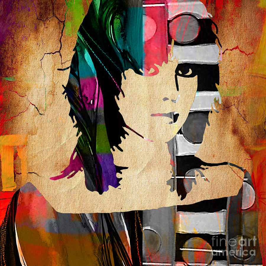 Joan Jett Collection Mixed Media by Marvin Blaine