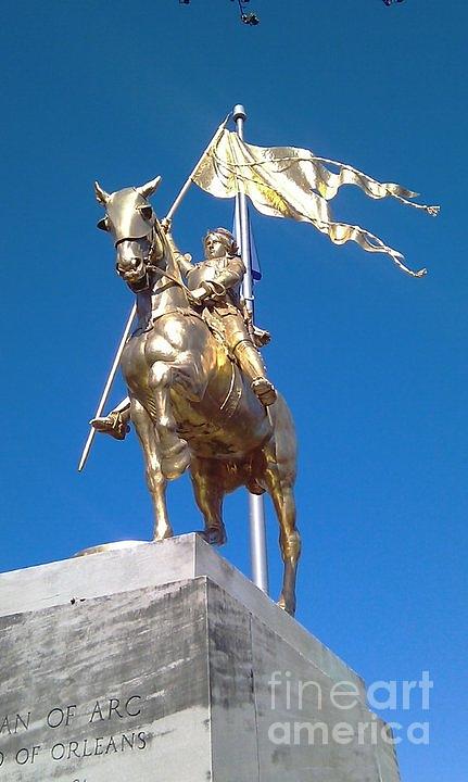 Joan of Arc Photograph by Michael Hoard
