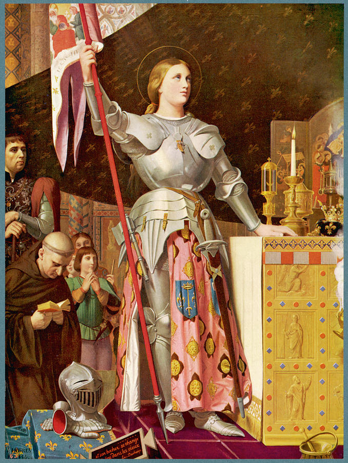 Joan Of Arc Or Jeanne D'arc (1412? - Drawing by Mary Evans Picture ...
