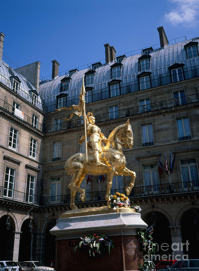 Joan Of Arc Statue, Paris Photograph by Adam Sylvester