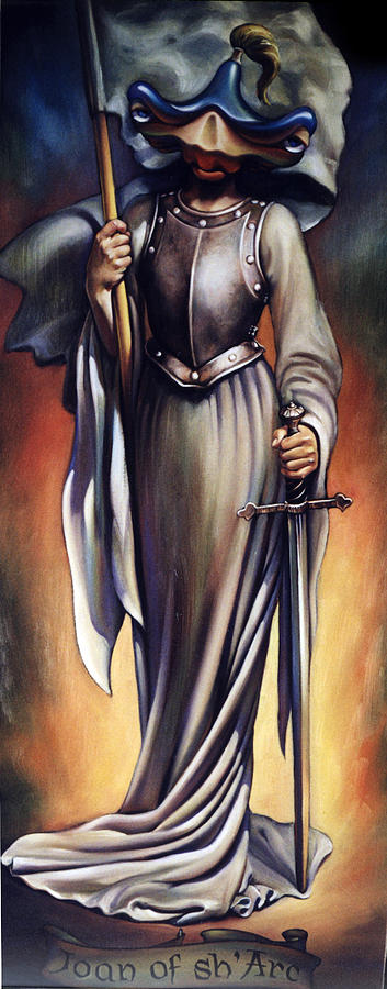 Joan of shArc Painting by Patrick Anthony Pierson