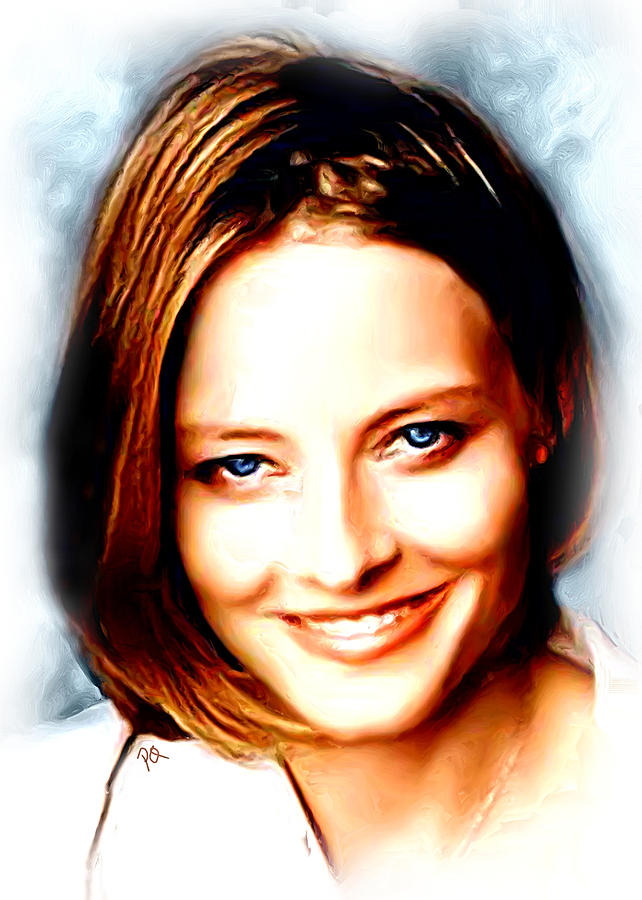 Jodie Foster Painting - Jodie Foster by Paul Quarry