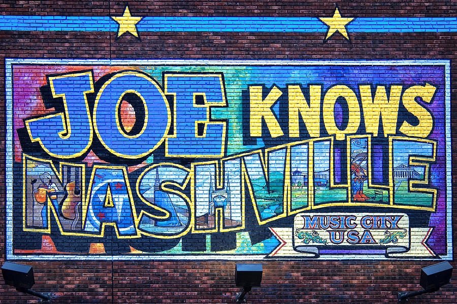 Joe Knows Nashville Photograph by Diana Powell