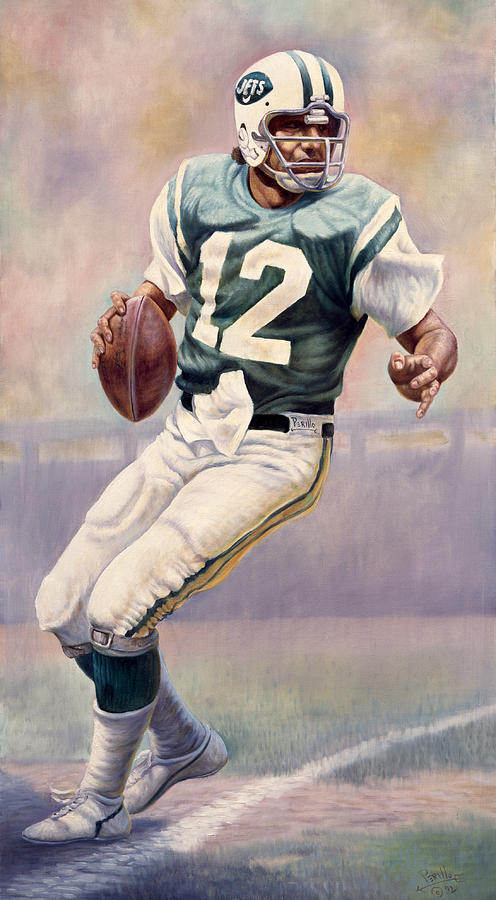 New York Jets Painting - Joe Namath by Gregory Perillo