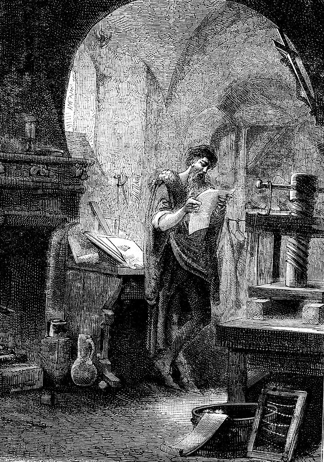 Johann Gutenberg Photograph by Collection Abecasis