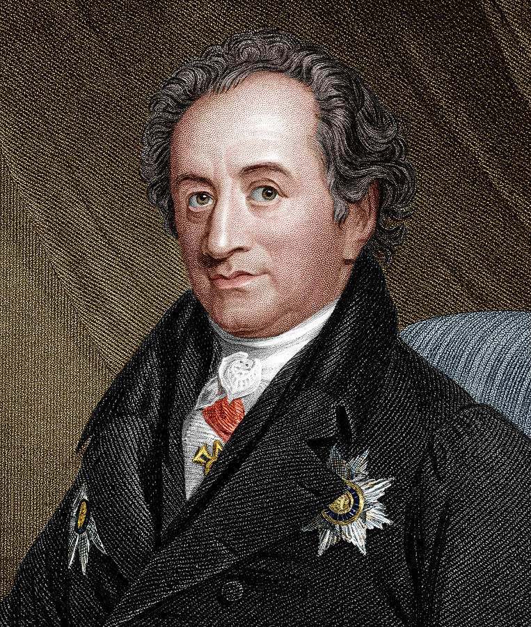 Johann Von Goethe Photograph by Sheila Terry/science Photo Library