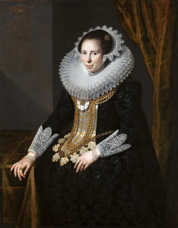 Johanna Martens Painting by Paulus Moreelse - Fine Art America