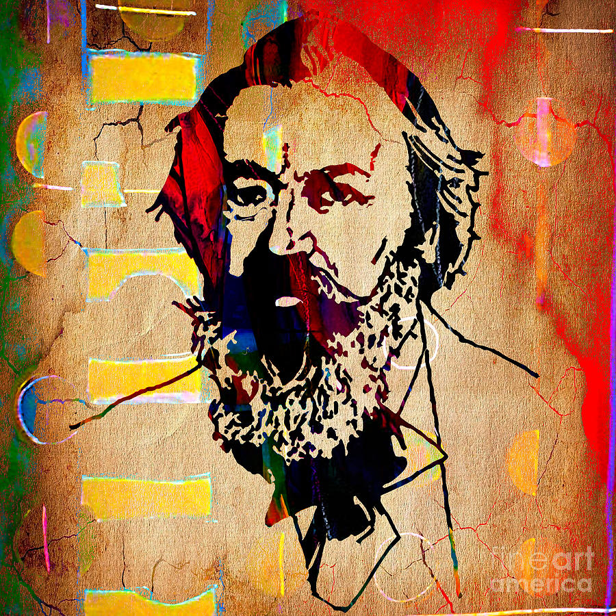 Johannes Brahms Collection Mixed Media by Marvin Blaine