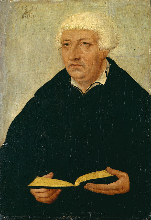 Johannes Bugenhagen Painting by Lucas Cranach the Elder