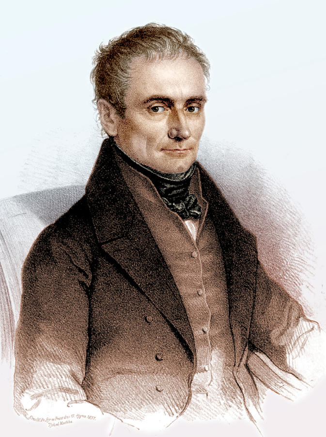 Johannes Purkinje, Czech Physiologist Photograph by Science Source