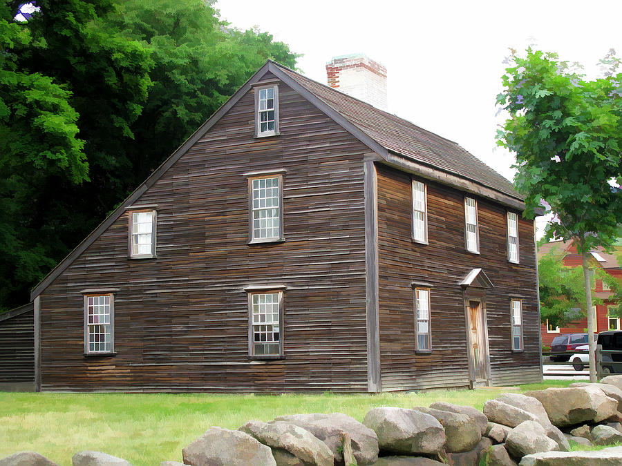 John Adams Birthplace Photograph by Barbara McDevitt