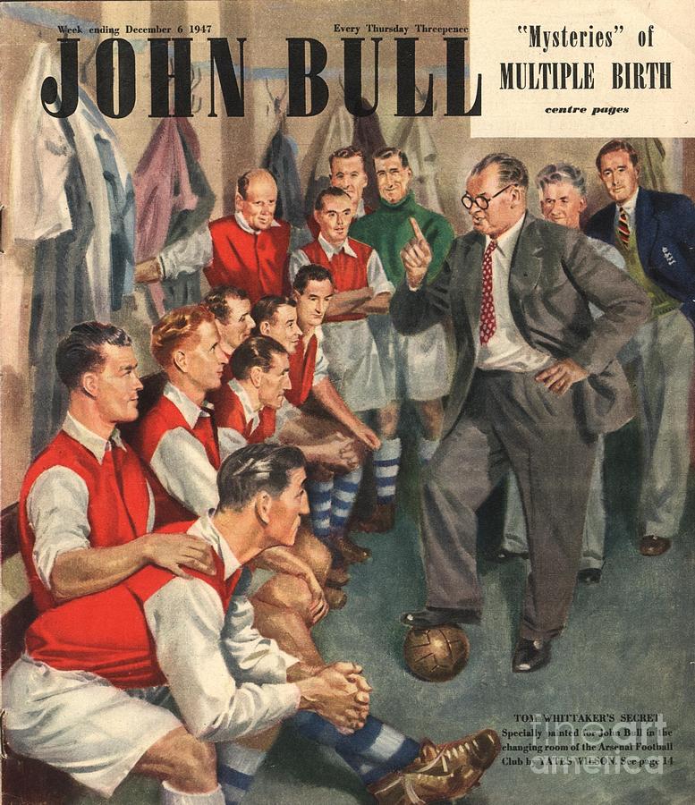 Sports Drawing - John Bull 1947 1940s Uk  Arsenal by The Advertising Archives