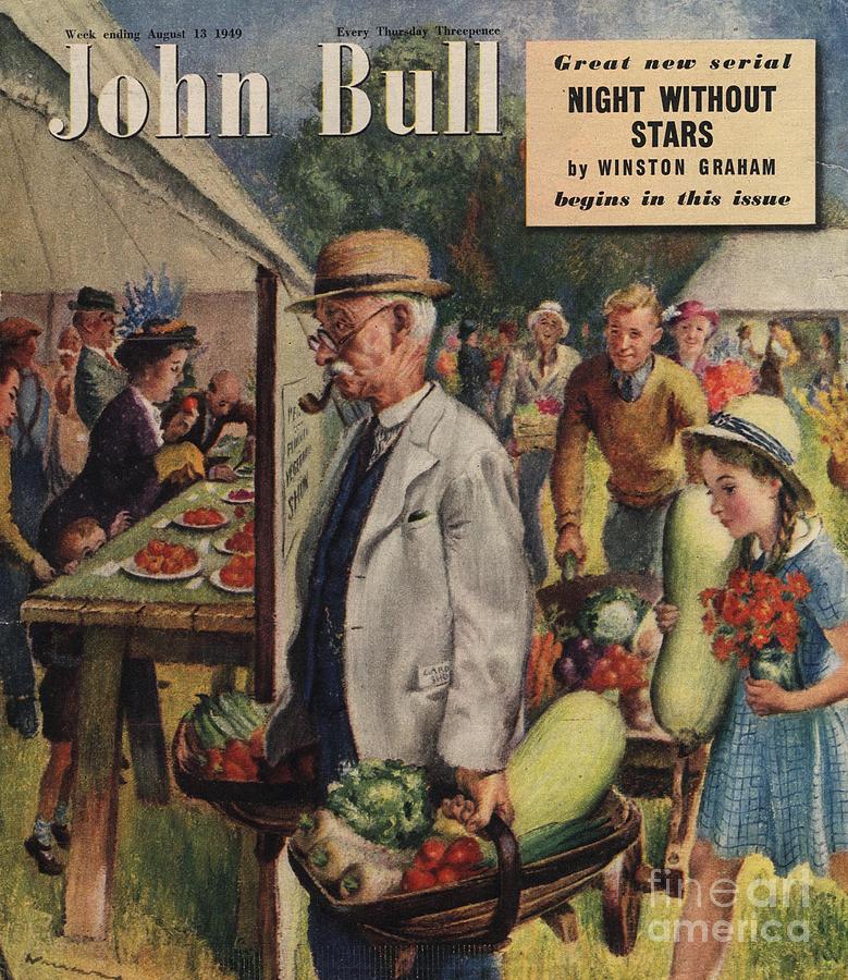 1940s Drawing - John Bull 1949 1940s Uk Villages Fetes by The Advertising Archives
