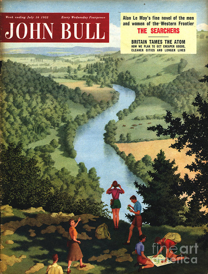 1950s Drawing - John Bull 1955 1950s Uk Outdoors Rivers by The Advertising Archives