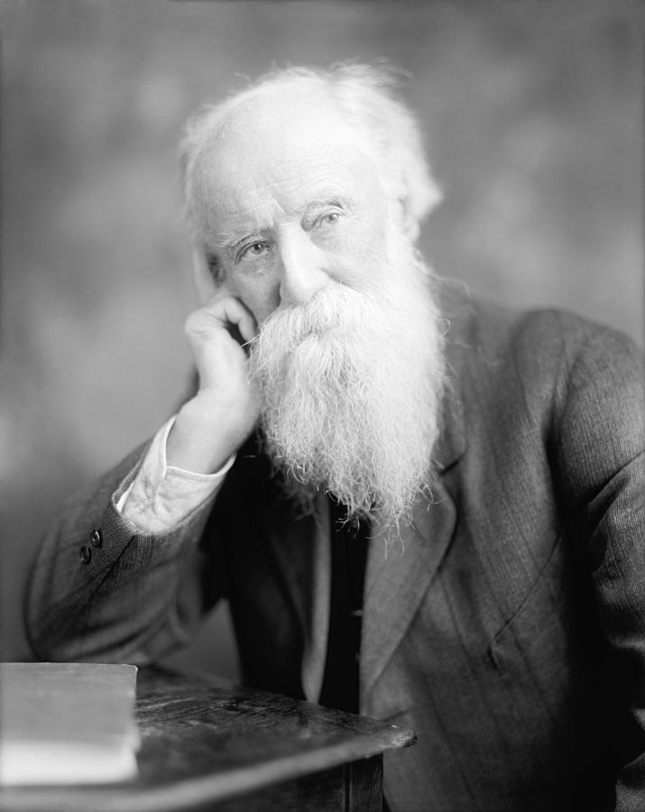 Portrait Photograph - John Burroughs, US naturalist by Science Photo Library