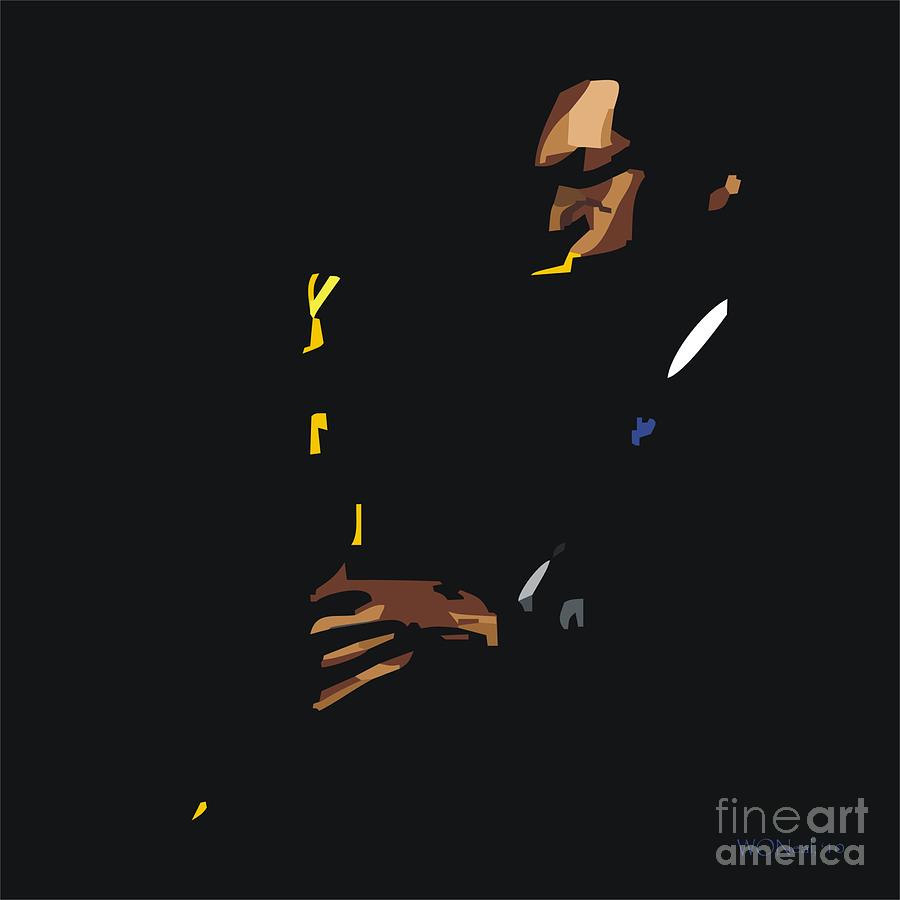 John Coltrane Digital Art - John Coltrane by Walter Neal