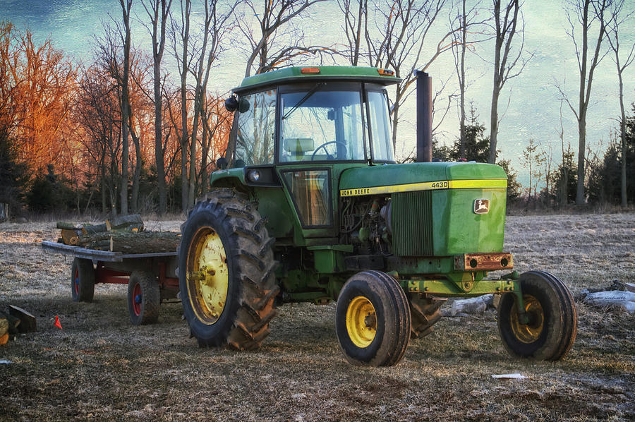 John Deere 4430 Tractor Photograph by Thomas Woolworth