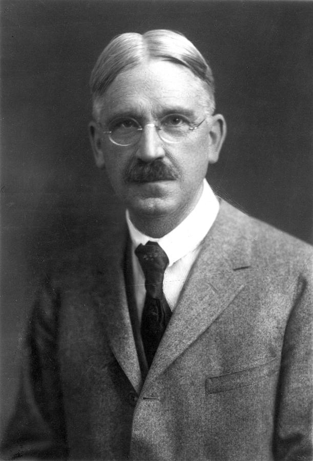 John Dewey (1859-1952) Photograph by Granger