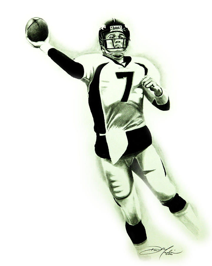 John Elway 1 Poster by Don Medina - Fine Art America