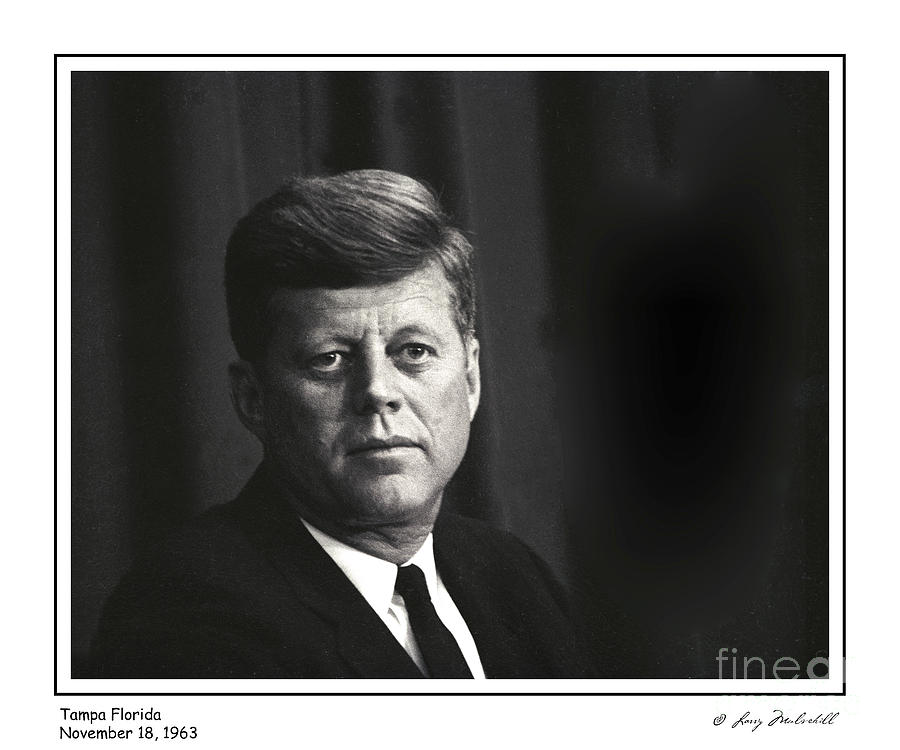 John F. Kennedy - 1 Photograph by Larry Mulvehill