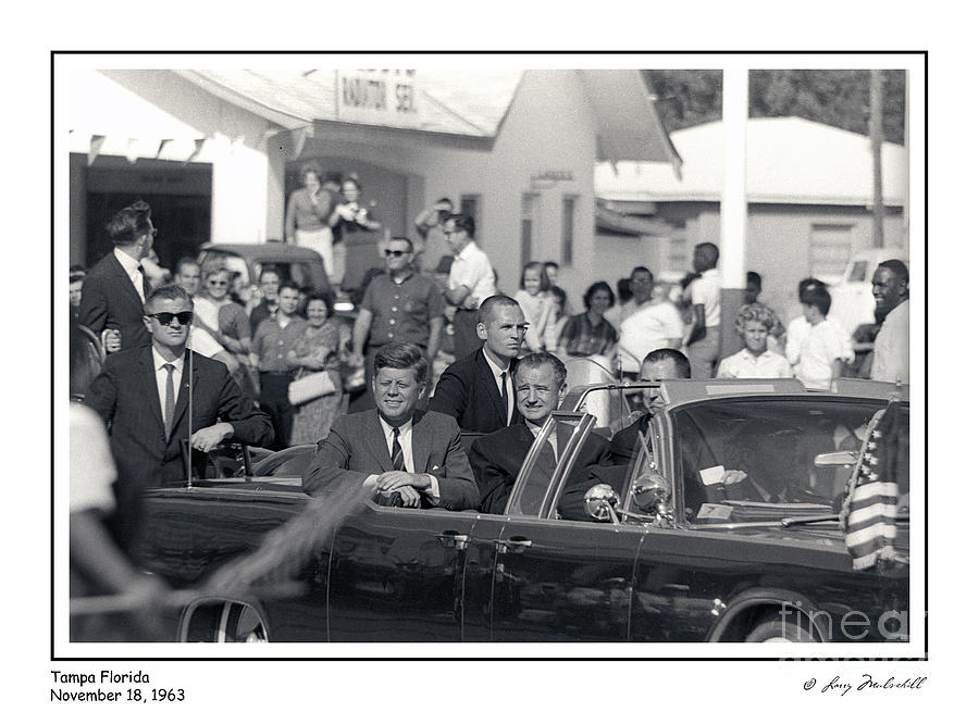 John F. Kennedy - 10 Photograph by Larry Mulvehill