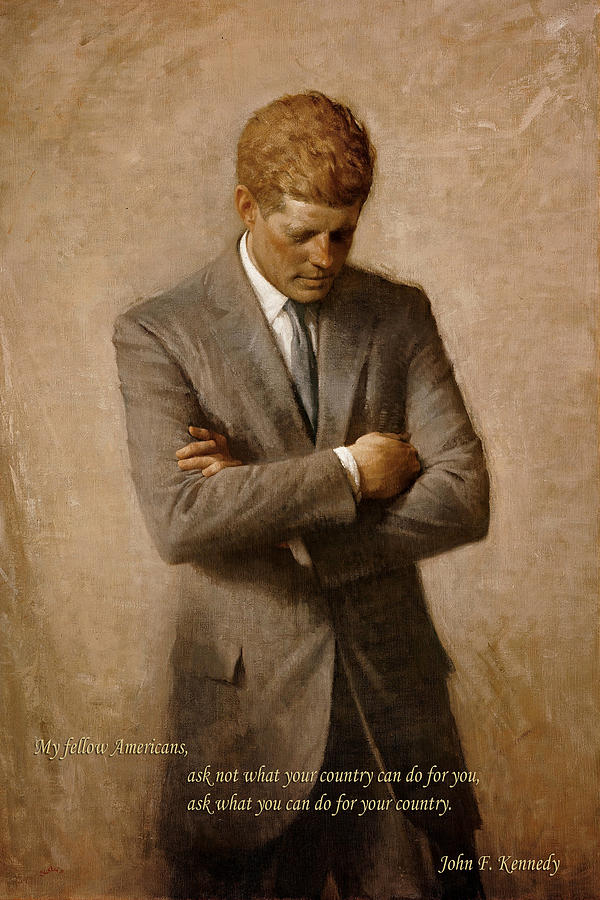 John F Kennedy 2 Photograph by Andrew Fare