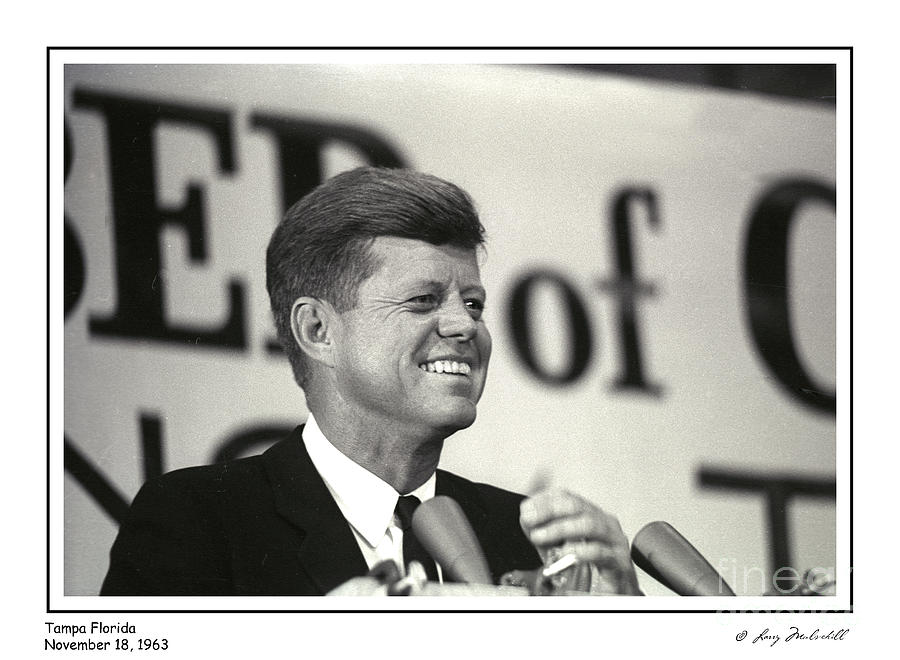 John F. Kennedy - 3 Photograph by Larry Mulvehill