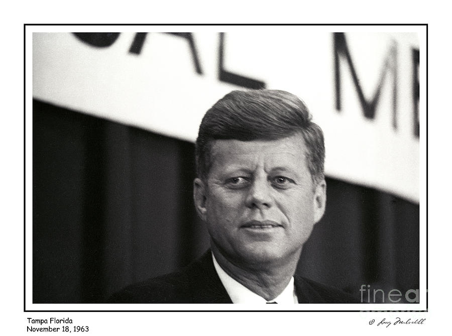 John F. Kennedy - 5 Photograph by Larry Mulvehill