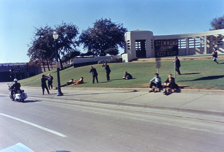 Dallas Photograph - John F Kennedy Assassination in Dallas 1963 by Retro Images Archive